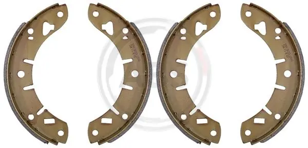 Remschoen set ABS 9260 Gecertificeerd