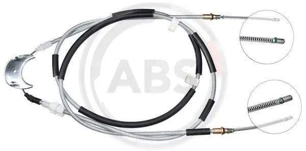 Professioneel Handremkabel ABS K10695