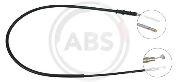Betrouwbaar Handremkabel ABS K13407