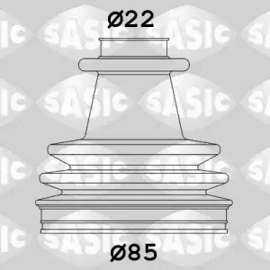 Aandrijfashoes Sasic 4003431 Garantie Inbegrepen