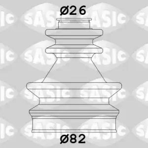 Aandrijfashoes Sasic 4003439 Betrouwbaar