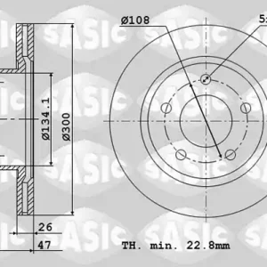 Remschijven Sasic 4004299J Koop Online