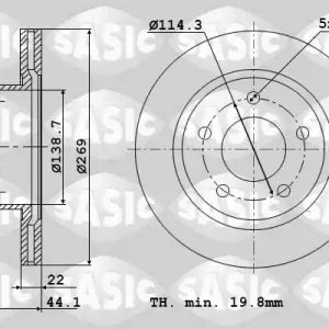 Hete Deal Remschijven Sasic 6104031