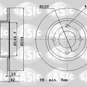 Remschijven Sasic 6106018 Shop Nu