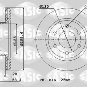 Luxe Remschijven Sasic 6106070