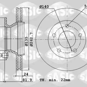 Remschijven Sasic 6106097 Hete Deal