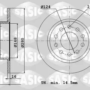 Remschijven Sasic 6106144 Plaats Bestelling