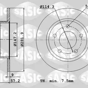 Limited Edition Remschijven Sasic 6106211