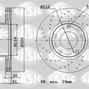 Remschijven Sasic 6106241 Limited Edition
