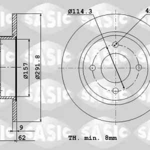 Groothandel Remschijven Sasic 6106251