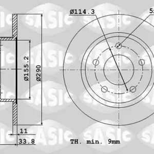 Limited Edition Remschijven Sasic 6106274