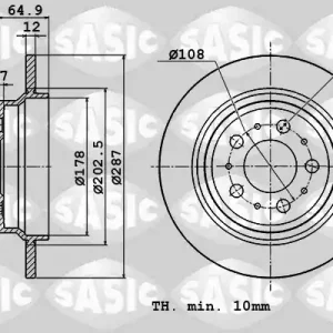 Remschijven Sasic 6106360 Lage Prijs