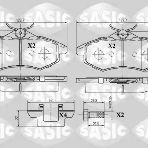 Remblokset Sasic 6210004 Laatste Kans
