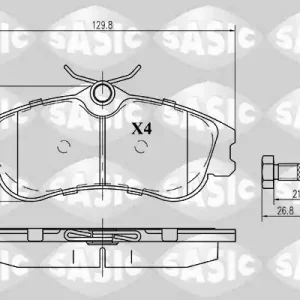 Remblokset Sasic 6210026 Must-Have