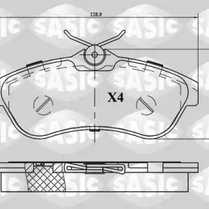 Luxe Remblokset Sasic 6210044