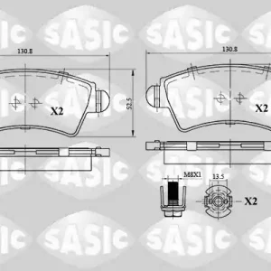 Nu Kopen Remblokset Sasic 6210056
