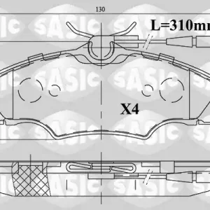 Remblokset Sasic 6210061 Laatste Kans