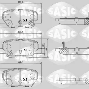 Korting Remblokset Sasic 6210094