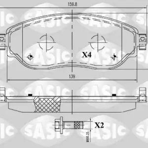 Bestseller Remblokset Sasic 6214038
