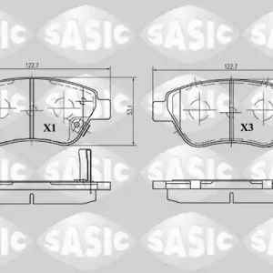 Remblokset Sasic 6216005 Must-Have