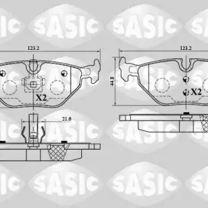 Remblokset Sasic 6216053 Alleen Vandaag