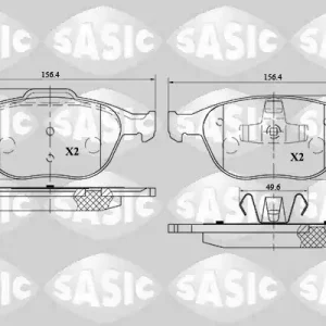 Trendy Remblokset Sasic 6216068