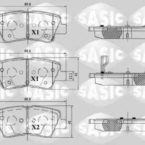 Trendy Remblokset Sasic 6216183