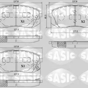 Remblokset Sasic 6216214 Direct Verzonden