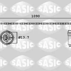 Exclusief Slijtage indicator Sasic 6236001