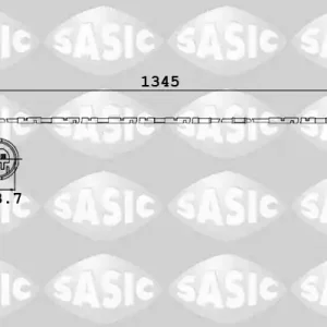 Slijtage indicator Sasic 6236012 Betrouwbaar
