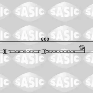 Goedkoop Slijtage indicator Sasic 6236028