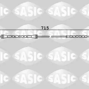 Slijtage indicator Sasic 6236032 Beperkte Voorraad