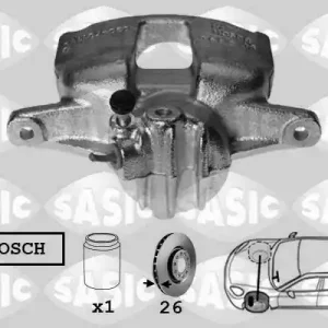 Uitverkoop Remzadel\\/remklauw Sasic 6500008