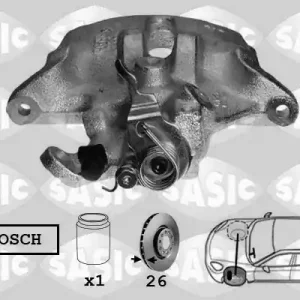 Flitsaanbieding Remzadel\\/remklauw Sasic 6500028