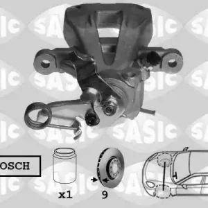 Dagaanbieding Remzadel\\/remklauw Sasic 6500036