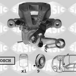 Direct Verzonden Remzadel\\/remklauw Sasic 6500037