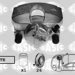 Lage Prijs Remzadel\\/remklauw Sasic 6504017