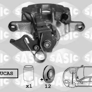 Tijdelijk Beschikbaar Remzadel\\/remklauw Sasic 6504022