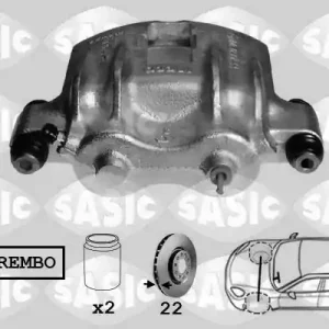 Alleen Vandaag Remzadel\\/remklauw Sasic 6506041