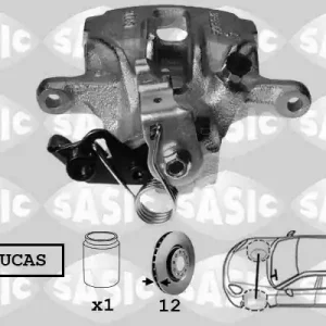 Actieprijs Remzadel\\/remklauw Sasic 6506074