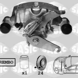 Actieprijs Remzadel\\/remklauw Sasic 6506174