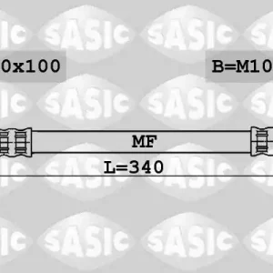 Direct Beschikbaar Remslang Sasic 6604011
