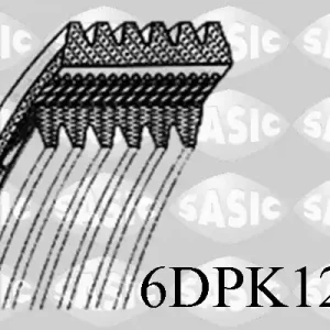 Actieprijs Poly V-riem Sasic 6DPK1215