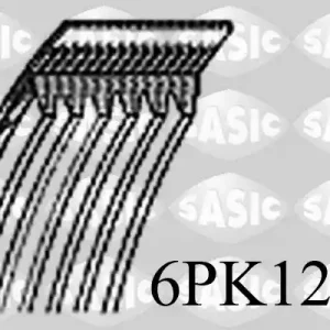 Exclusieve Aanbieding Poly V-riem Sasic 6PK1200