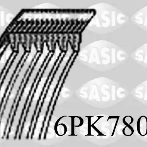 Poly V-riem Sasic 6PK780E Beperkt Aanbod