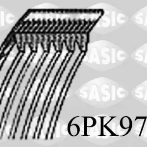 Poly V-riem Sasic 6PK975 Op = Op