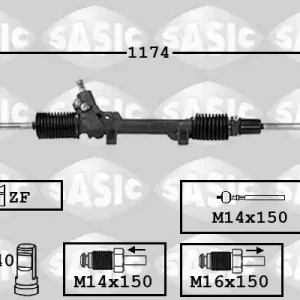 Flitsaanbieding Stuurhuis Sasic 7006021