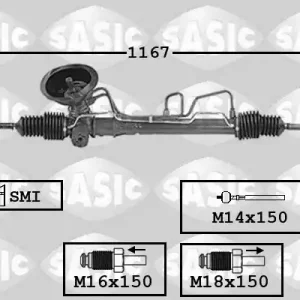 Stuurhuis Sasic 7006105 Betaalbaar