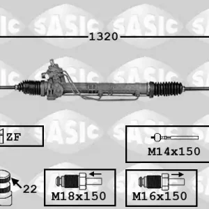 Express Levering Stuurhuis Sasic 7006144