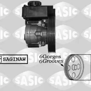 Servopomp Sasic 7070011 Geld-Terug-Garantie